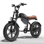 QNUT BK20  Electric Motorbike Left Front Three-Quarter View