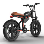 QNUT BK20  Electric Motorbike Right Rear Three-Quarter View