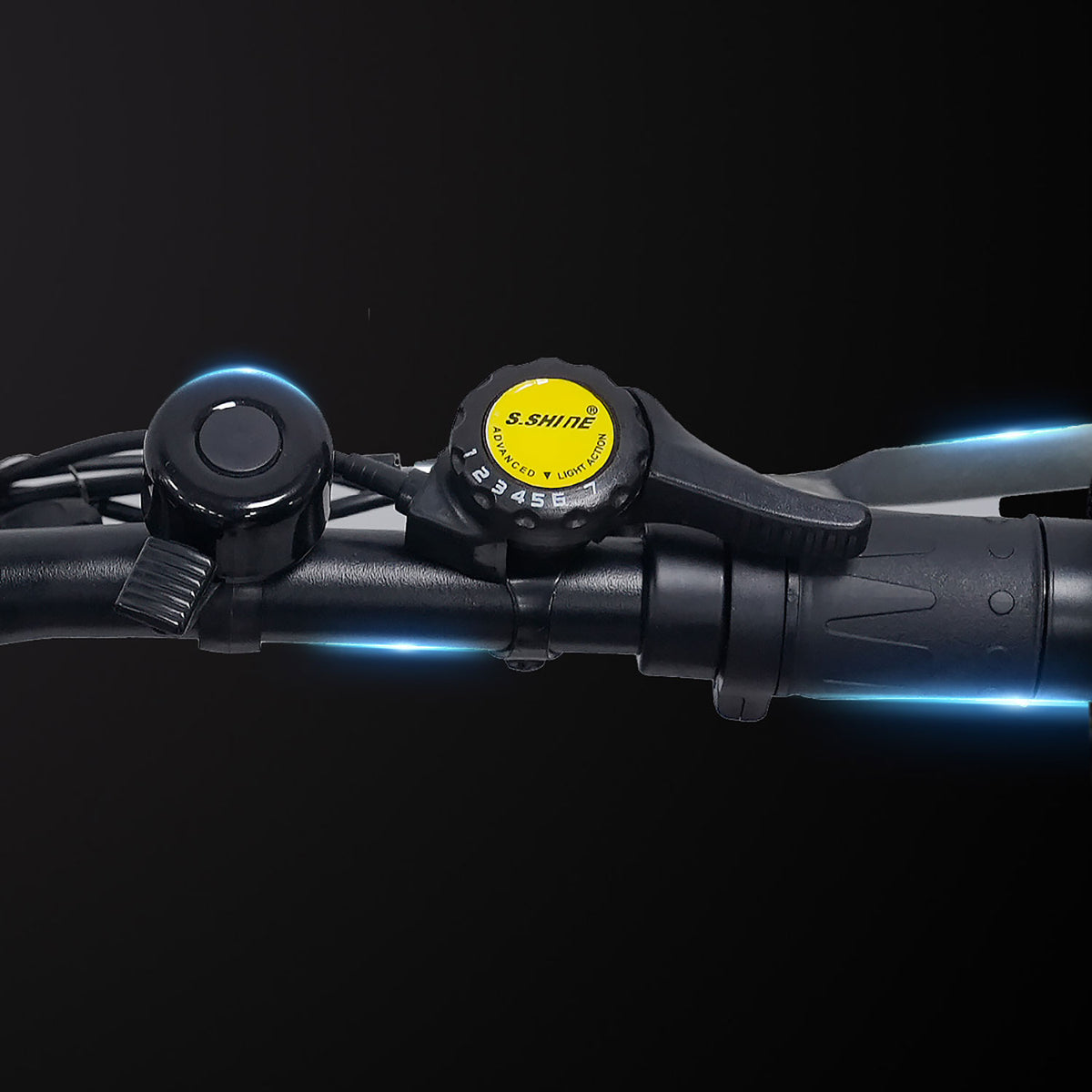 Totem Victor Electric Mountain Bike 7-Speed Shifters