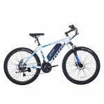 Totem Victor Electric Mountain Bike in White Right Side View 